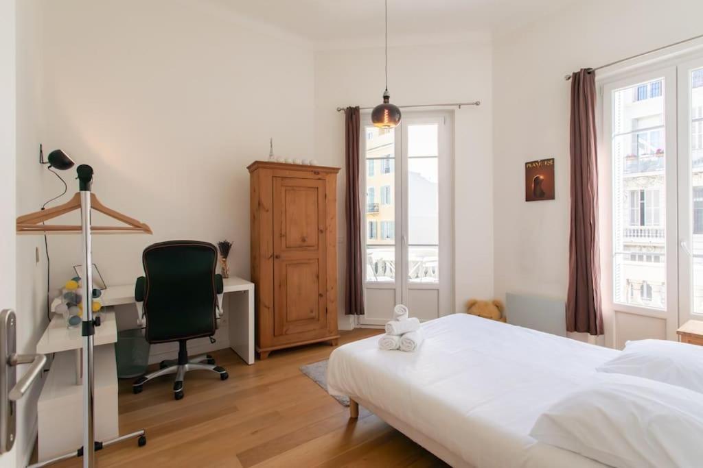 #22 Emma Suite 2Bdr Balcony Center Town 2Mins Tramway Nizza Exterior foto